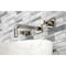 Kingston Brass KS6126DL Two-Handle Wall Mount Bathroom Faucet, Polished Nickel KS6126DL - alternate 2
